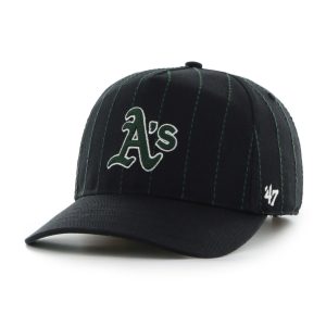 Athletics Baseball Rawlings '47 Brand Pinstripe Hitch Hat